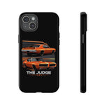 1969 GTO Judge Orange Muscle Car Tough Phone Case Cover Gift