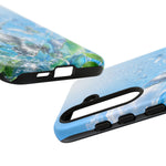 Copy of Silver Butterflies Tough Case | Blue Sky Water Droplets Phone Cover