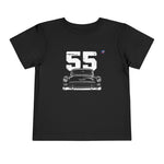 1955 Chevy 210 Toddler T-Shirt Vintage Classic Car Retro Baby Tee Sz 2T-5T