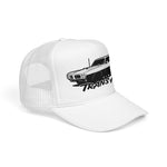 Firebird Trans Am Foam Trucker Hat – Classic Muscle Car Outline Snapback Mesh Cap Retro Style