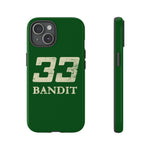 Handsome Harry 33 Bandit Distressed Racing Number Tough Phone Case Cover