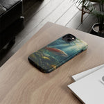 Salmon River Fishing Phone Case, Sunlit Current Cover