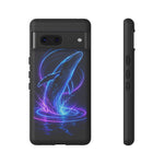 Neon Holographic Whale Phone Case | Tough Case