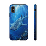 Whale Shark Phone Case, Sunlit Spotted Pattern Cover