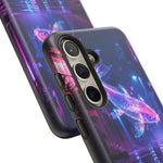Neon Koi Reflection Vaporwave phone case | Tough Cover