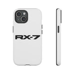 RX-7 Logo Phone Case for JDM Fans, Tough Protective Cover