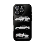 R32 Skyline Phone Case White, Three-View Vector Cover, Gift GTR Fans