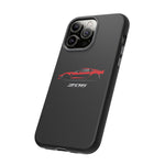 Red C7 Z06 Phone Case for Chevy Sports Car Enthusiasts, Tough Cover