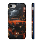 70 GTO Judge Phone Case, Rainy City Night Muscle Car Cover