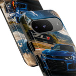 Track Day Modern Camaro ZL1 Tough Phone Case