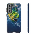 Mahi Mahi Phone Case, Saltwater Fishing Strike Tough Cover for Men