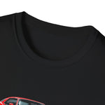 Red 1975 Trans Am Cars T-Shirt | Classic Muscle Car Trio Illustration