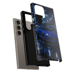 Skyline GT-R R34 Bayside Blue Tokyo Night Art Tough Phone Case