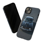 1969 Camaro SS Black Overhead Tough Phone Case Cover Gift Art