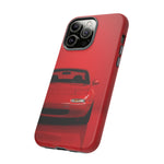 Red Miata Phone Case, NA MX5 90s JDM Roadster Tough Cover