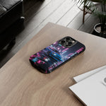 Skyline GT-R Tokyo Rain JDM Night Art Tough Phone Case