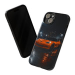 Orange C6 Neon Car Meet Tough Phone Case
