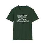 No Office View Compares Mountain Silhouette Hiking T-Shirt Outdoor Adventure Gift