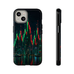 Stock Market Crypto Trading Phone Case Investor Tough Cover Gift Art