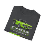 1971 Cuda 440 Muscle Car T-Shirt | Classic Barracuda Trio Illustration