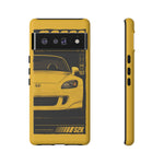S2000 Spa Yellow Retro 90s JDM Car Tough Phone Case