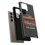 1969 GTO Judge Orange Muscle Car Tough Phone Case Cover Gift