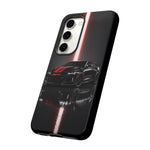 Camaro ZL1 Phone Case, Black Red Racing Stripe Studio Cover, Gift