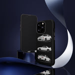 R32 Skyline Phone Case White, Three-View Vector Cover, Gift GTR Fans