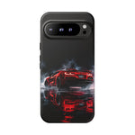 Z06 C8 Phone Case, Red Smoke Studio Reflection Cover