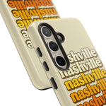 Nashville Retro Stack phone case | Tough Cover