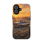 73 Chevy C10 Square body Truck Two-Tone Sunrise Tough Phone Case
