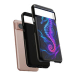Neon Seahorse Phone Case | Tough Protective Case