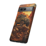 Land Cruiser FJ40 Classic 4x4 Red Rock Canyon Art Tough Phone Case