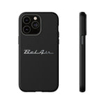 1957 Bel Air Chrome Script Emblem Tough Phone Case Cover Gift