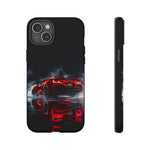 Z06 C8 Phone Case, Red Smoke Studio Reflection Cover