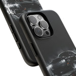 Black Sports Car Illustration 2023 Challenger SRT phone case | Car Drift Reflection