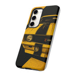 Z28 Yellow Camaro Retro Poster Tough Phone Case