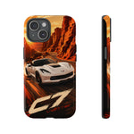 Arctic White C7 Canyon Carver Tough Phone Case