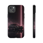 FC RX-7 Pink Neon Fog Column Tough Case