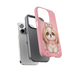 Shih Tzu Princess Kawaii Chibi Puppy Pet Dog Art Tough Phone Case