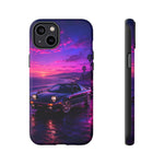 Retro JDM Sports Car Sunset MR2  phone case | Tough Cases
