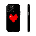 Pixel Heart 8-Bit Retro Art Tough Phone Case