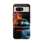 1969 Camaro Fire Ice Muscle Tough Phone Case Cover Gift Art
