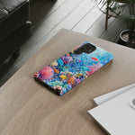 Underwater Coral Reef Phone Case | Colorful Tropical Fish Ocean Scene