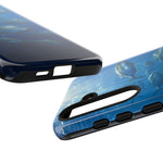Amberjack School Phone Case, Open Water Sunlight Tough Cover