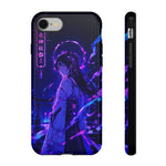 Neon Shrine Maiden phone case | Tough Case, anime vaporwave
