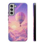 Pastel Hot Air Balloon Vaporwave Art Tough Phone Case