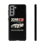 R34 Skyline GT-R JDM Rising Sun Tough Phone Case Cover Gift
