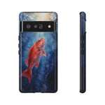 Red Snapper Fishing Phone Case Saltwater Angler Tough Gift