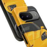 C6 Corvette Velocity Yellow Tough Phone Case
